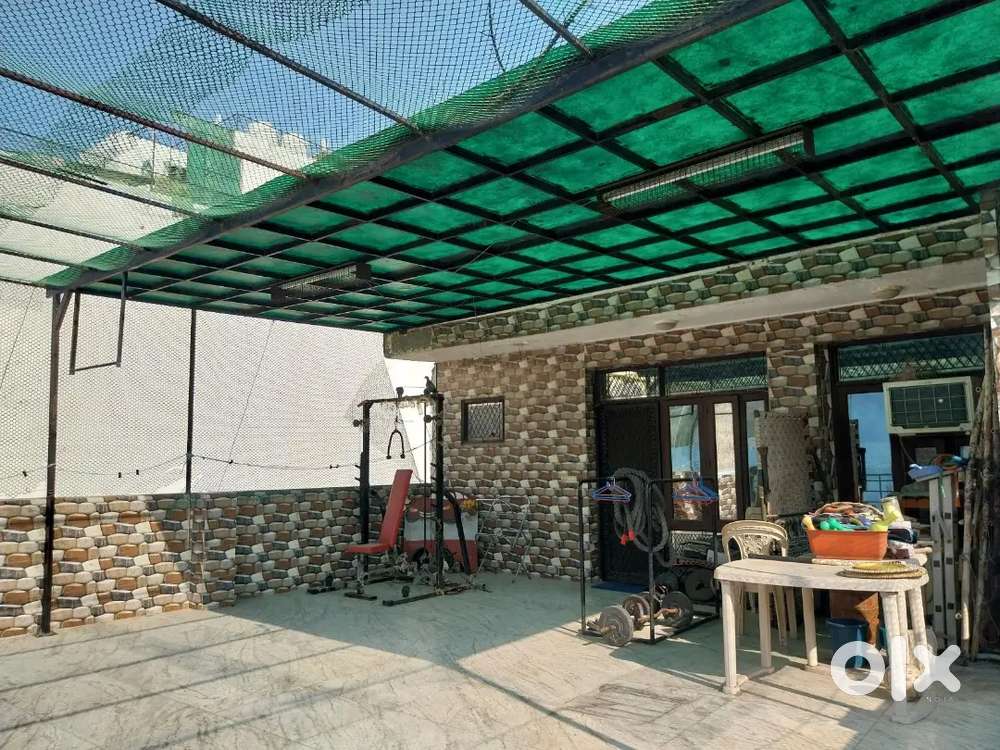 180 Yards 2 side open Spacious flat with 70 Yards Balcony in front