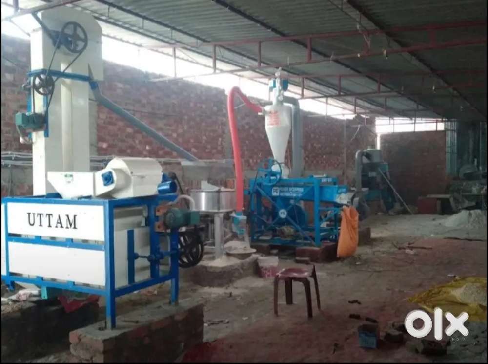 Flour mill set-up new machine