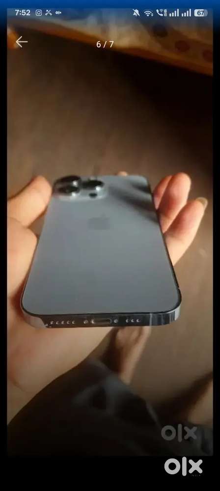 I phone 13 pro battery 77