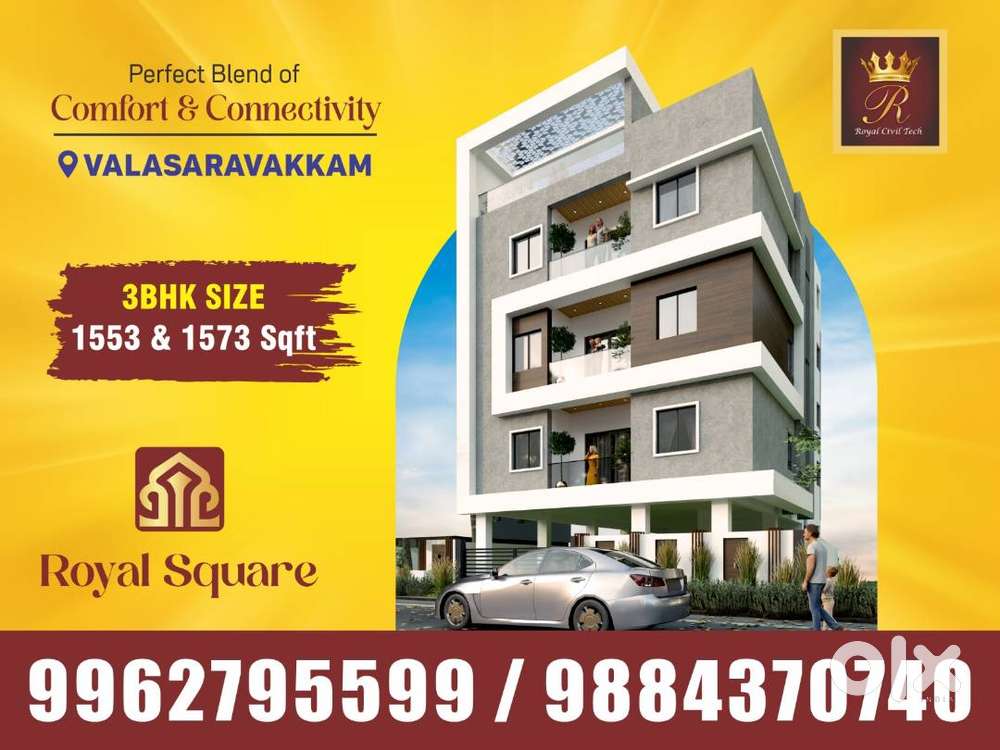 3 BHK New Flats Sale