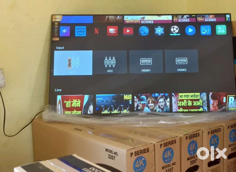 40 inch sony smart Android frameless oled 4k 1yr warranty 11500