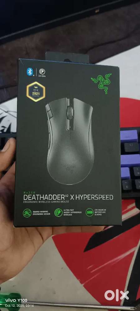 Razer deathadder v2 x hyperspeed gaming mouse
