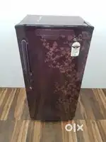 Lg 200 ltrs flower model maroon colour single door refrigerator