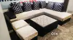 Friday special buy new sofa 8490, L size sofa 13990/- EMI on