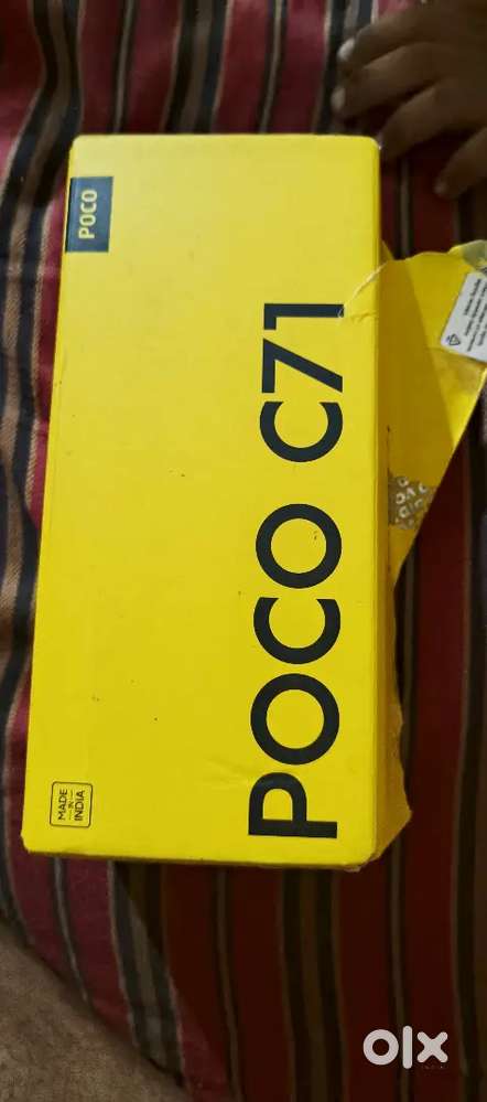 Poco  c71 new phone 7 days old  1 time some used