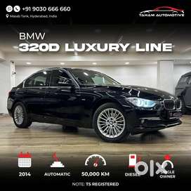 BMW 3 Series 2.0 320D GT Luxury Line, 2014, Diesel