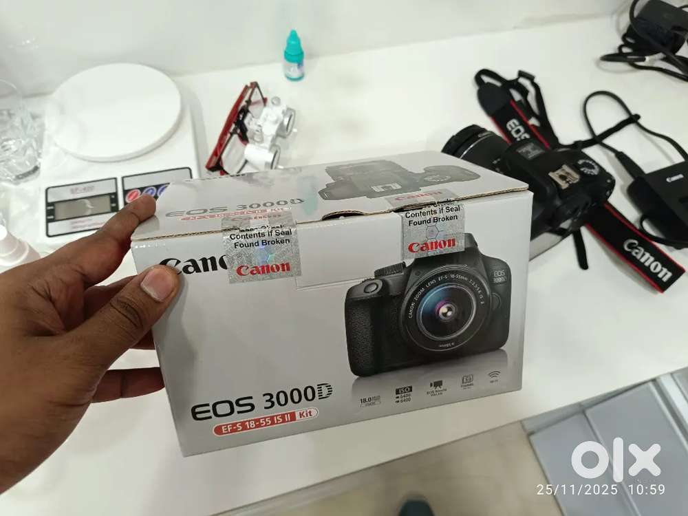 Very less used Canon Dslr EOS 3000D