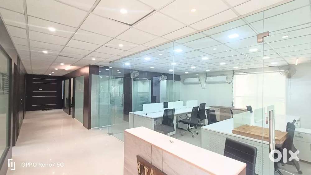 12 Workstations 5 Cabins 1 Conference plug and play office for Rent