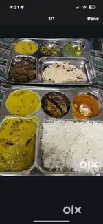 Helping in kitchen, serving and packing