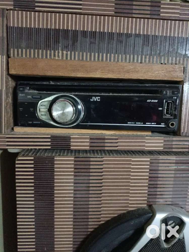 Car deck and speakers (JBL, Sony)