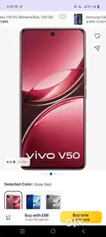 Vivo v50 jest 1mothas mobile