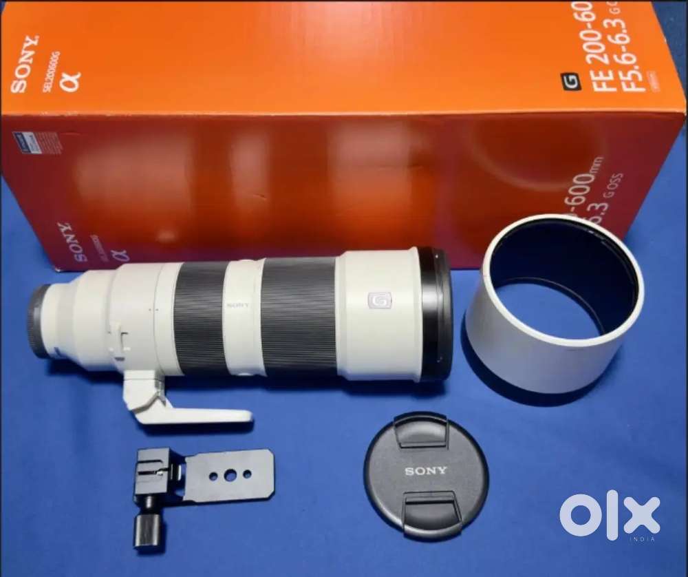 Used Item Sony FE 200-600mm f5.6-6.3 G OSS Lens.