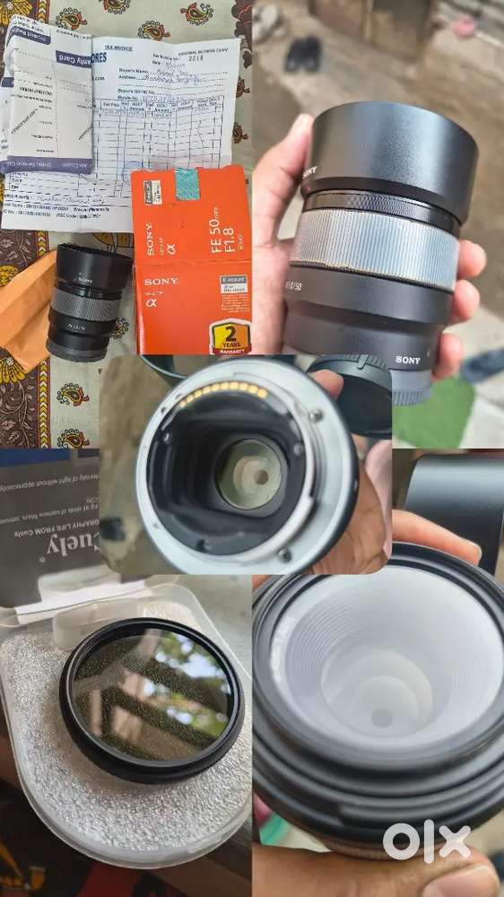 Sony 50mm 1.8 with variable ND