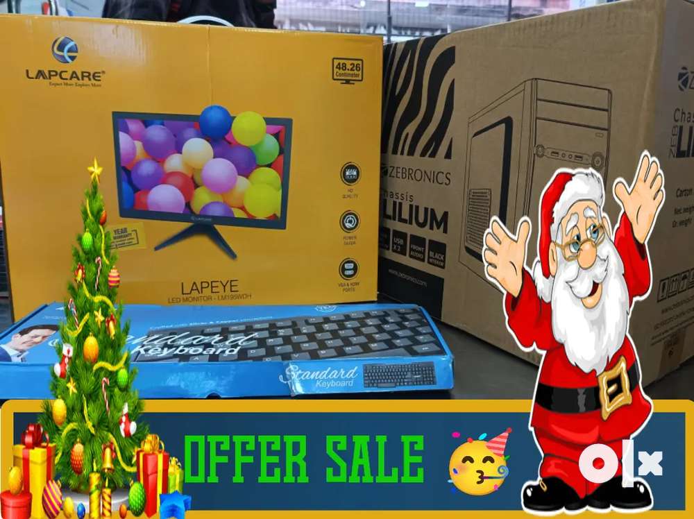 Christmas offer sale new brand core i5 full desktop comb set