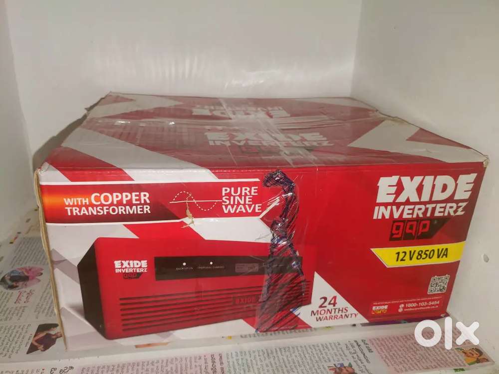 Exide inverter and battery for home