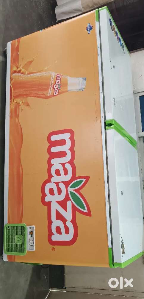 Maaza Double Door Refrigerator.