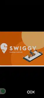 Siwggy food delivery boy