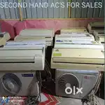 SECOND HAND AC'S FOR SALES