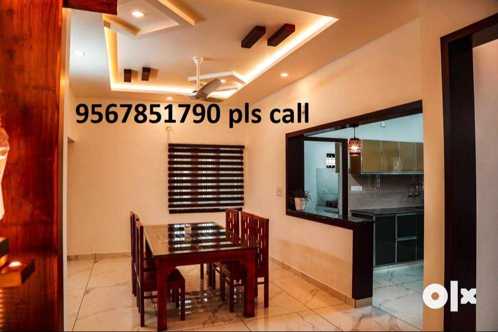 1 2 3 bhk semi and fully furnished flat for rent in palakkad town