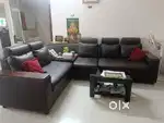 L shaped sofa with corner storage