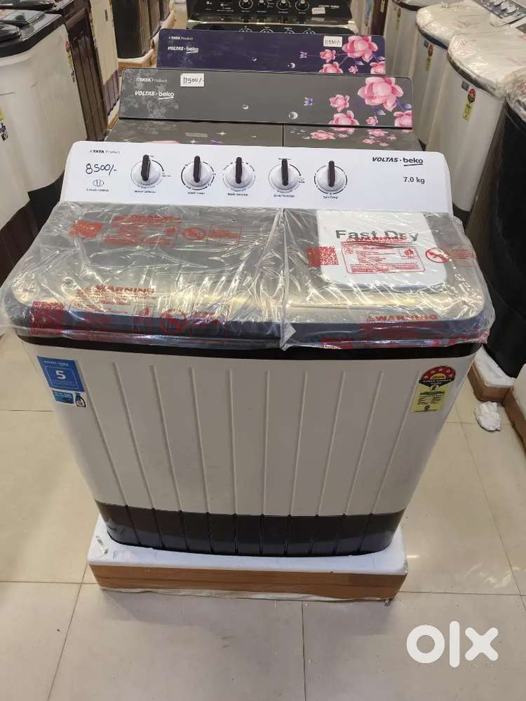 NEW VOLTAS BEKO 7KG SEMI AUTOMATIC WASHING MACHINE OFFER PRICE 8490rs