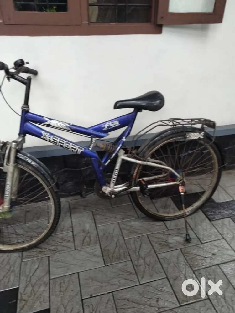 15 year old bycle ready to sale .Blue color .working condition.