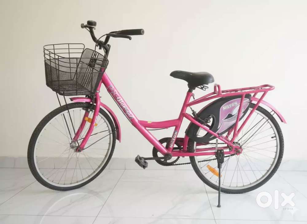 Pink MILTON bicycle..