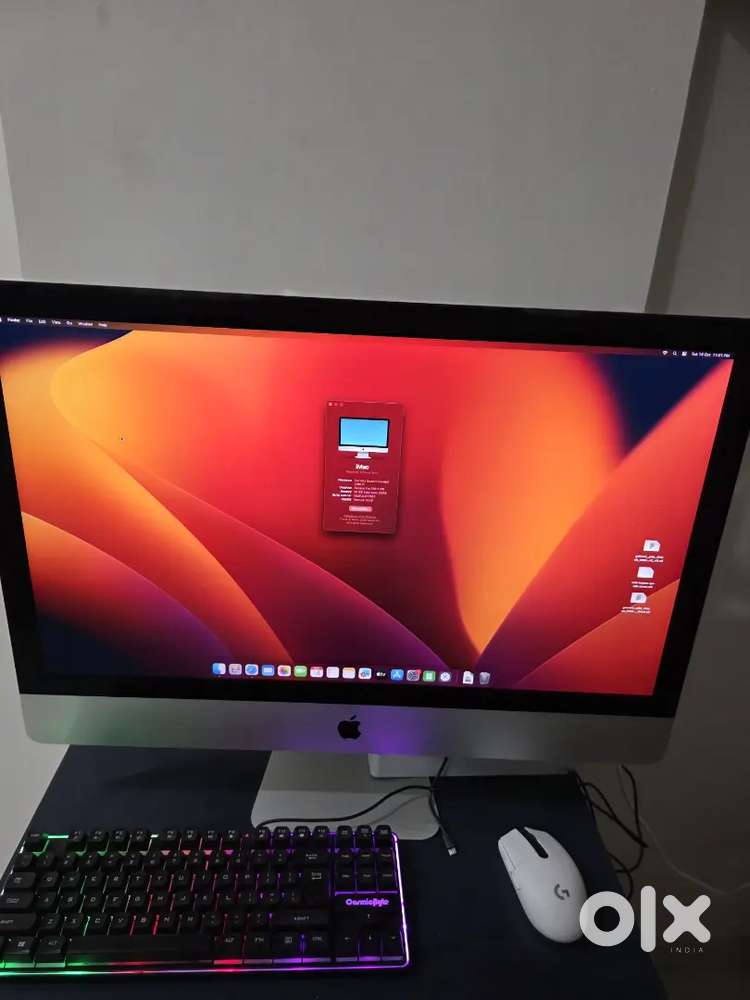 Imac 5k 2017 core i5 32gb ram radeon pro 8gb