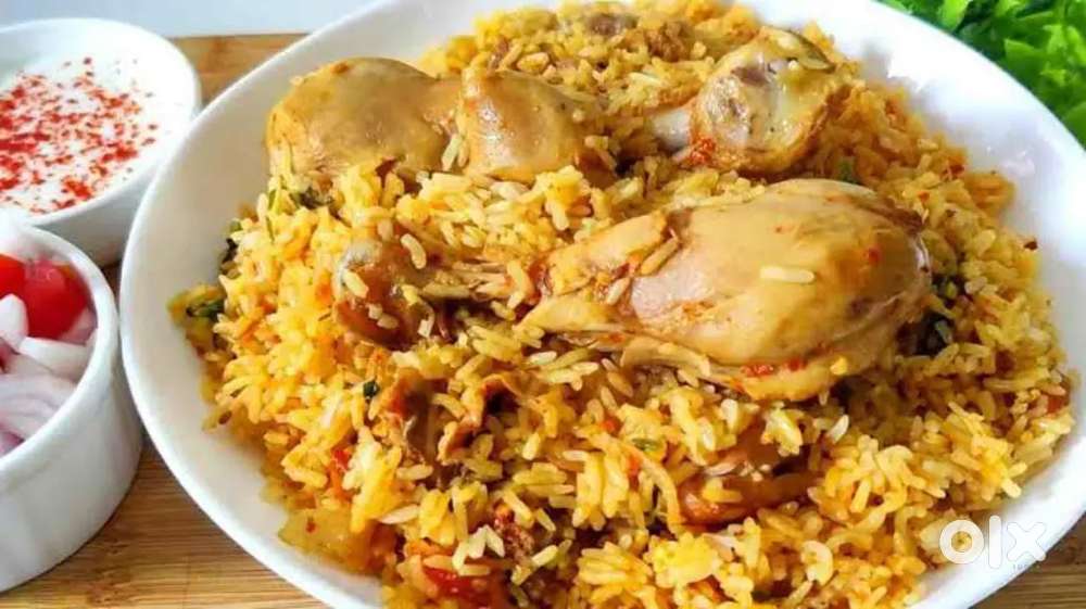 Cooking Mandhi Briyani