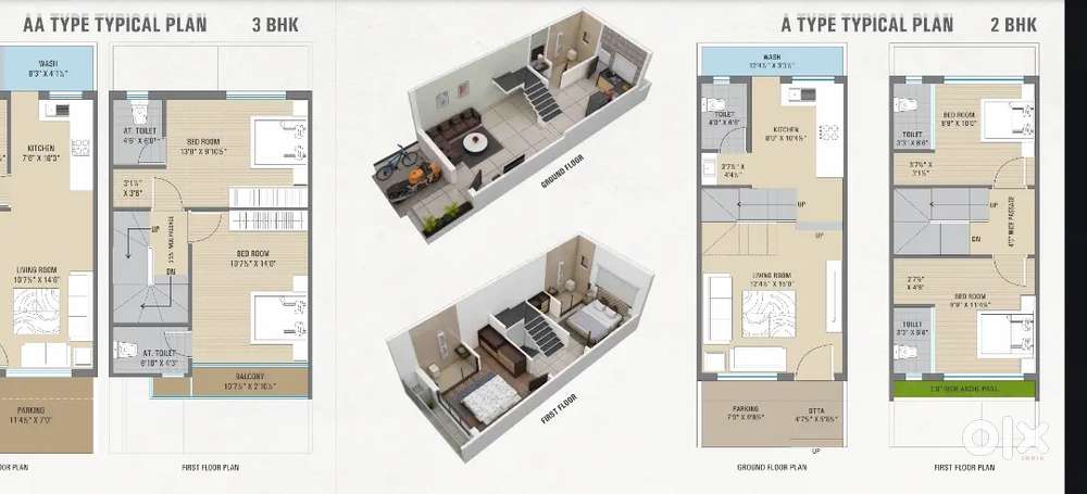 2BHK Independent house in Suryoday Residency