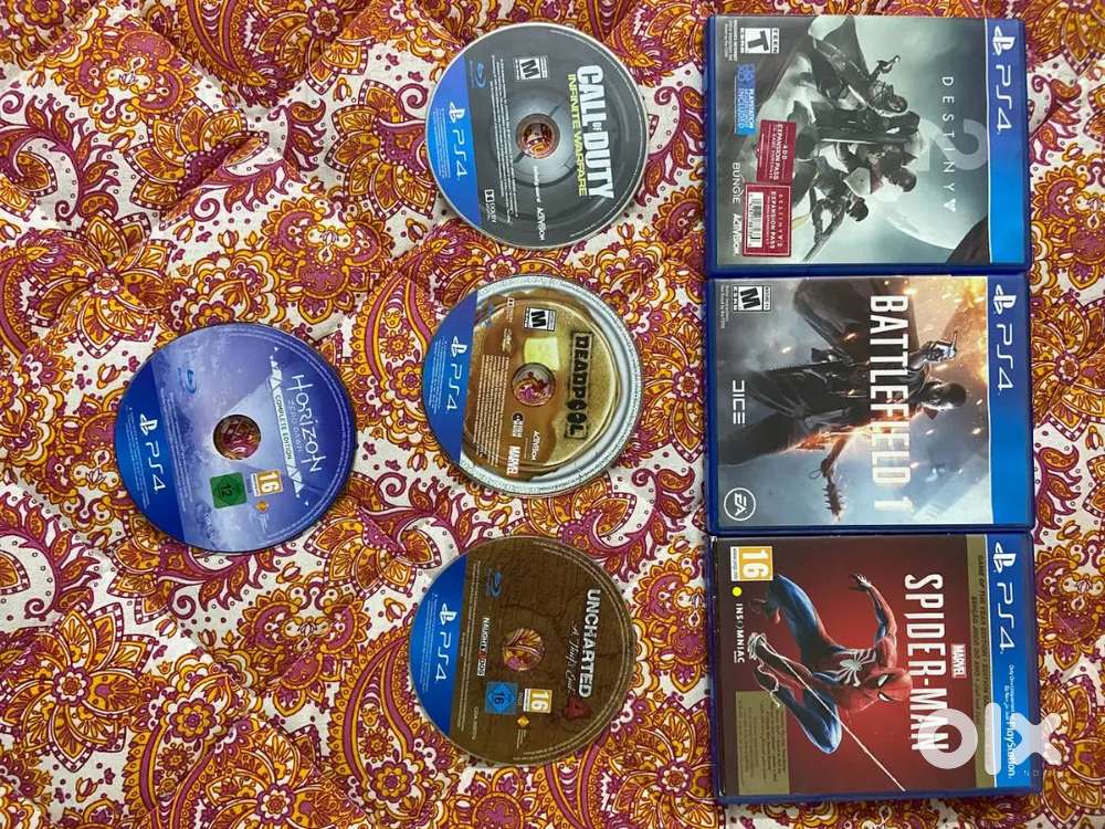 PS 4 CD's [each cd price mentioned below]