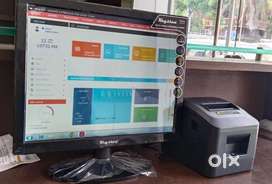 COMPUTER BILLING WITH SOFTWARE AND PRINTER