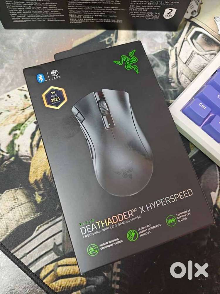 2 day ago New Razer Deathadder V2 X Hyperspeed Gaming Mouse