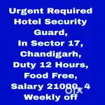 5 Star Hotel Security Guard Job Chandigarh 09