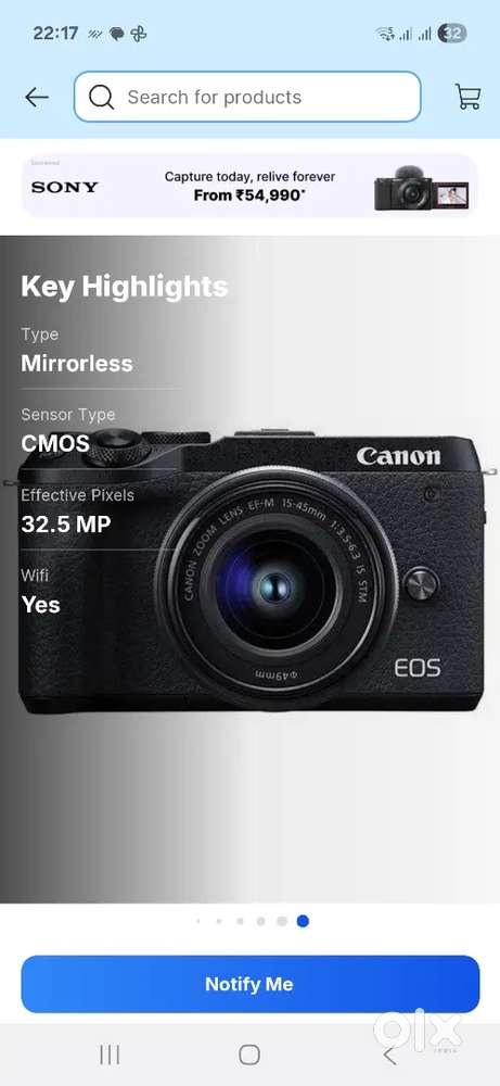 Canon EOS M6 Mark 11