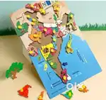 Learning Wooden India Map