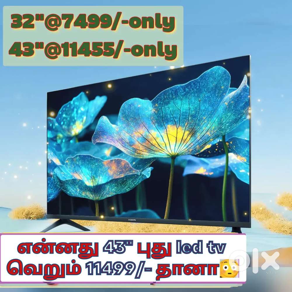 43 inch smart Android frameless led tv @11334 onwards !