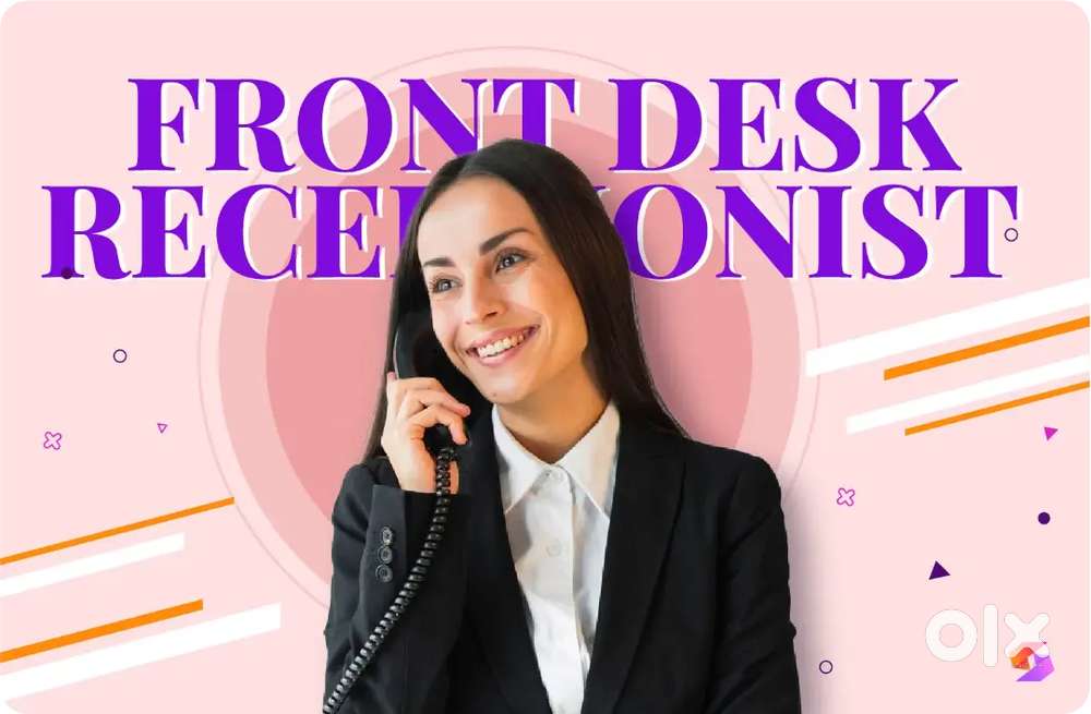 Urgently hiring receptionist jobs