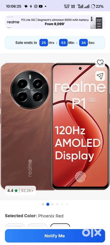 Realmi p 1 5g