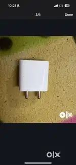 Apple adobtor and ligtning cable