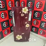 ¥€¥SAMSUNG RED COLOUR FLOWER MODEL 190ltrs AVAILABLE IN MINT CONDITION