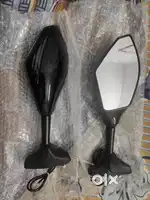 Bajaj Pulsar RS 200 Rear view mirror with Indicator.