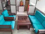 5 seater Sofa with table