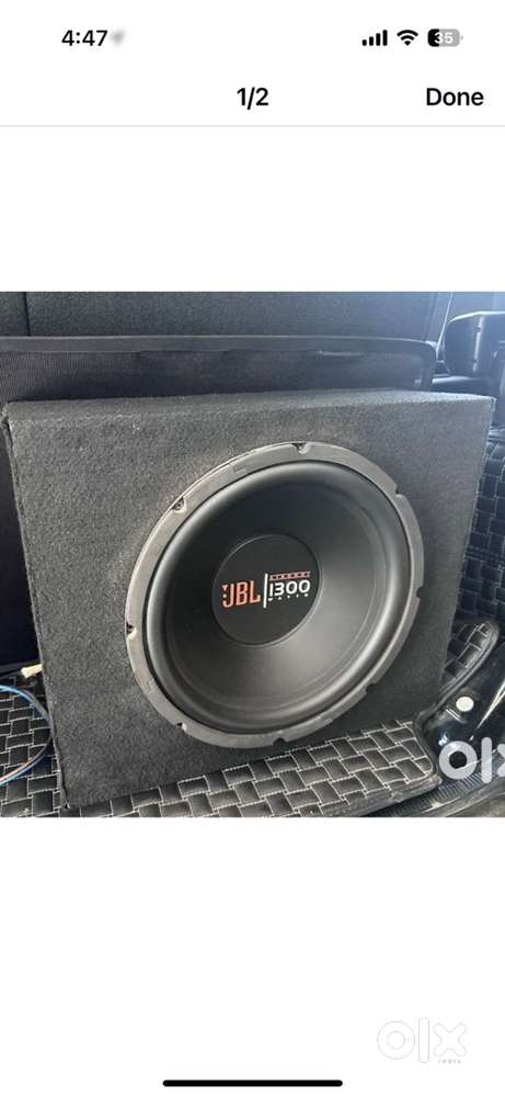 Brand new condition subwoofer and amplifier