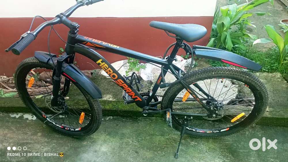 Hero Sprint Cycle (with Lock, Bottle Holder, Ring Bell)