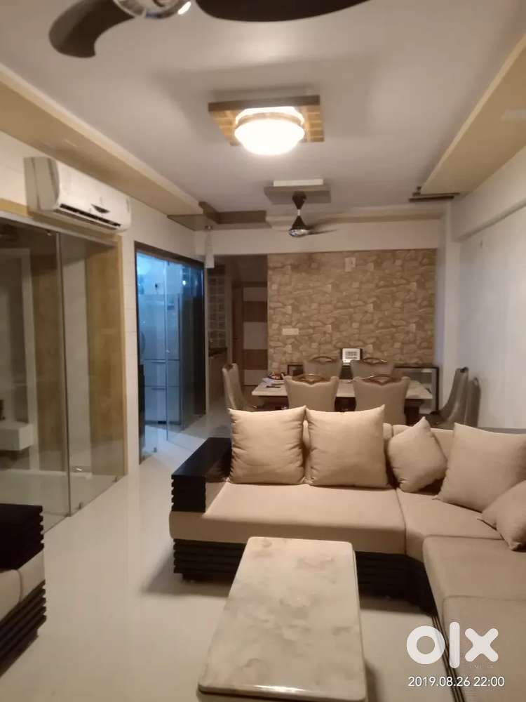 3 BHK fully furnished Flat in kudasan