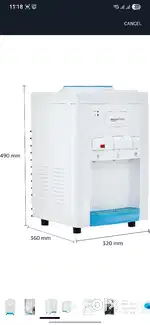 Amazon basics water dispenser