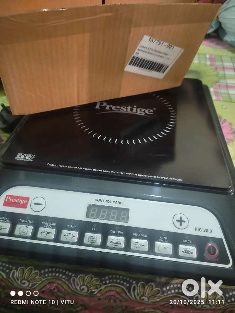 Induction company prestige cover saver with 3 pcs of cookware