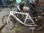 Sport cycle in white colour