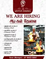 Hiring for Job (Chef)
